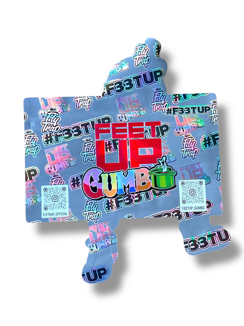 Feet Up Gumbo Mylar Bag 3.5 Grams