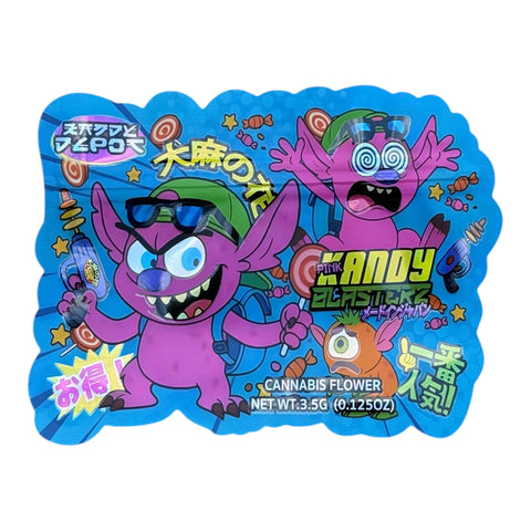 Candy Blasterz Mylar Bag with Box 3.5 Grams
