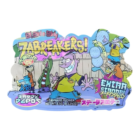 Zabreakers Mylar Bag with Box 3.5 Grams