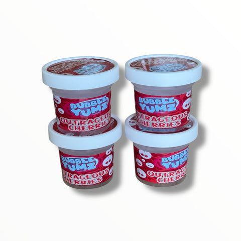 Bubble Yumz Outrageous Cherries Ice Cream Jars