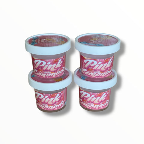 Pink Lemonade Ice Cream Jars