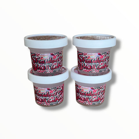 Strawberry Shortcake Ice Cream Jars