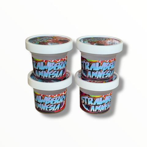 Strawberry Amnesia Ice Cream Jars