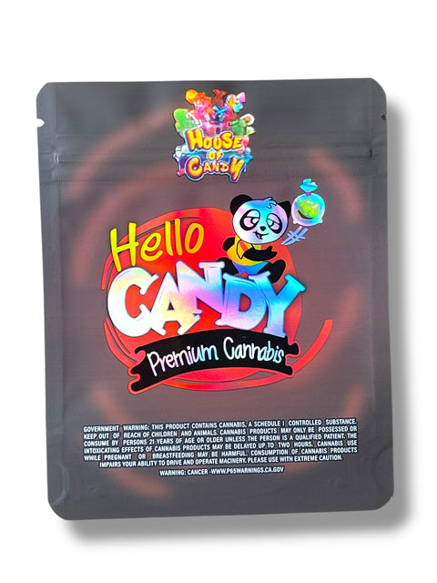 Hello Candy Mylar Bag 3.5 Grams