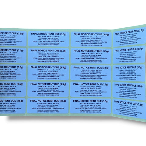 Final Notice (Soft Sticker) Mylar Bag 3.5 Grams