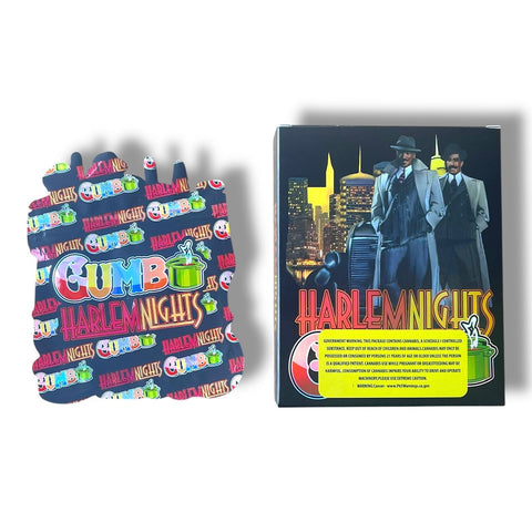 Harlem Nights Gumbo Mylar Bag with Box 3.5 Grams