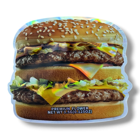 ZaDonald'z 3.5g Mylar Bag & Burger Box Set | Smell Proof Packaging