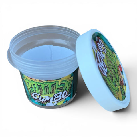 Rotten Gumbo Ice Cream Jars Plastic Container 3.5 Grams