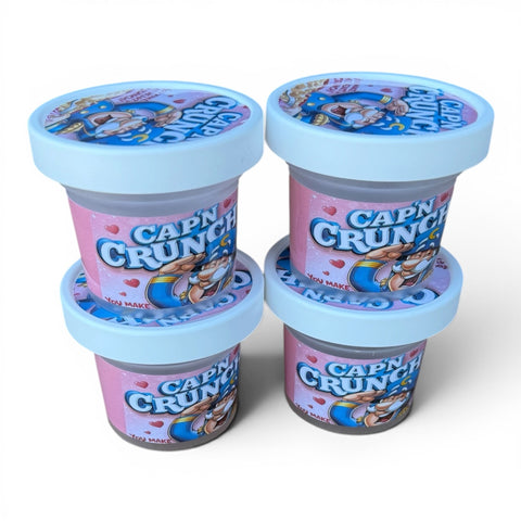 Cap'n Crunch Ice Cream Jars Plastic Container 3.5 Grams