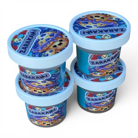 Zarakami Ice Cream Jars Plastic Container 3.5 Grams