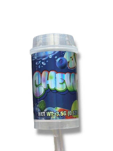 Popsicle Chewz Fruitopia 3.5 grams Container Holographic Sticker