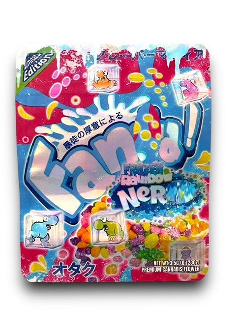 Fann-taa Frozen Rainbow Nerzdz Mylar Bag 3.5 Grams