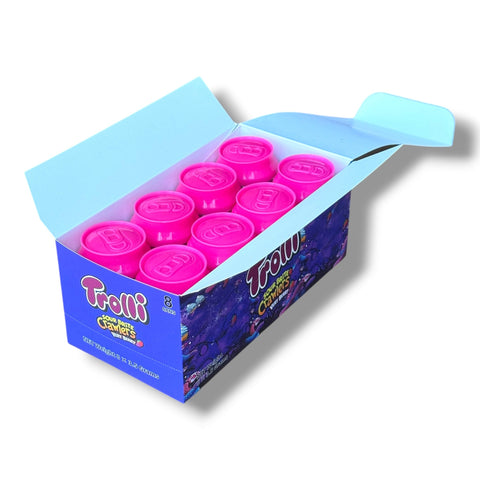 Trolli Sour Brite Crawlers Very Berry 3.5g Soda Can Master Box – 8 Cans