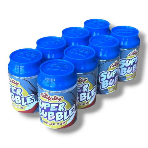 Super Bubble Bubblegum 3.5g Soda Can Master Box – 8 Cans