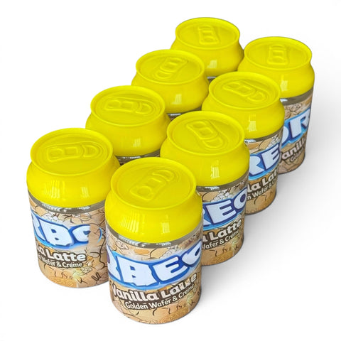 O Vannilla Latte Golden Wafer & Cream 3.5g Soda Can Master Box – 8 Cans