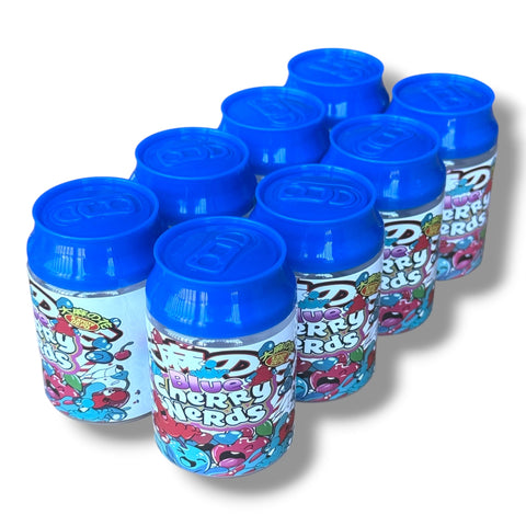 Blue Cherry Ndz 3.5g Soda Can Master Box – 8 Cans