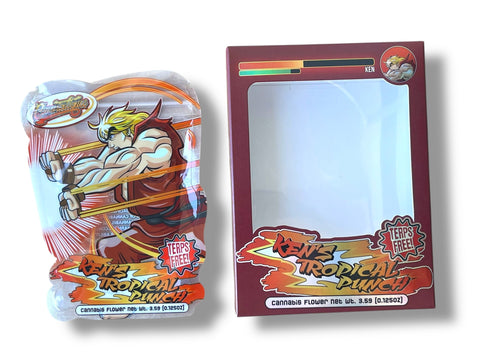 Ken's Tropical Punch (Transparent) Mylar Bag with Box 3.5 Grams