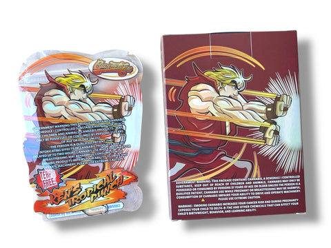 Ken's Tropical Punch (Transparent) Mylar Bag with Box 3.5 Grams