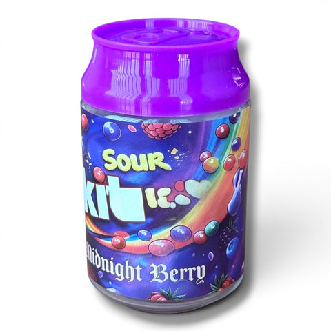 Sour Skitt Midnight Berry 3.5g Soda Can Master Box – 8 Cans