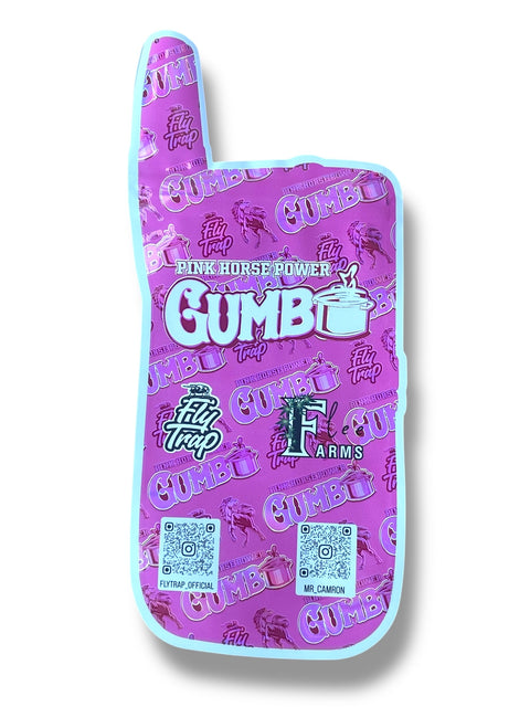 Pink Horse Power Gumbo Mylar Bag 3.5 Grams