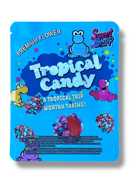 Sweet Shop Tropical Candy Mylar Bag 3.5 Grams