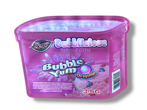 Bubble Yum Mylar Bag 3.5 Grams