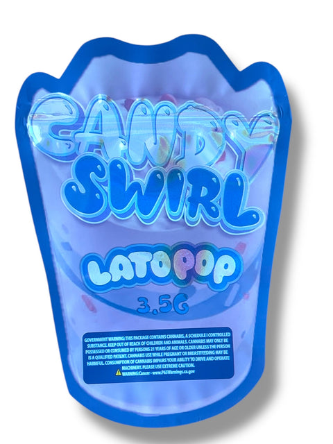Lato Pop Candy Swirl Mylar Bag 3.5 Grams