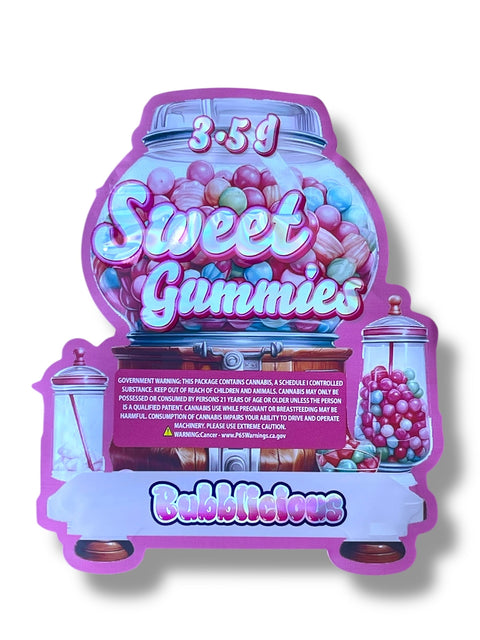 Sweet Gummies Mylar Bag 3.5 Grams