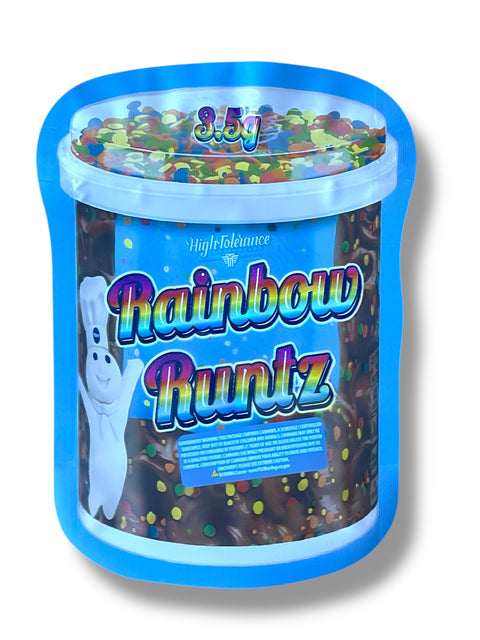 High Tolerance Rainbow Runtz Mylar Bag 3.5 Grams