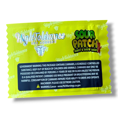 High Tolerance Sour Patch Mylar Bag 3.5 Grams