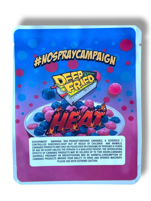 Icee Dipin Cherry N Blue Razz Sticker Mylar Bag 3.5 Grams