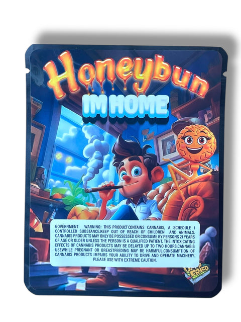 Honeybun I'm Home Sticker Mylar Bag 3.5 Grams