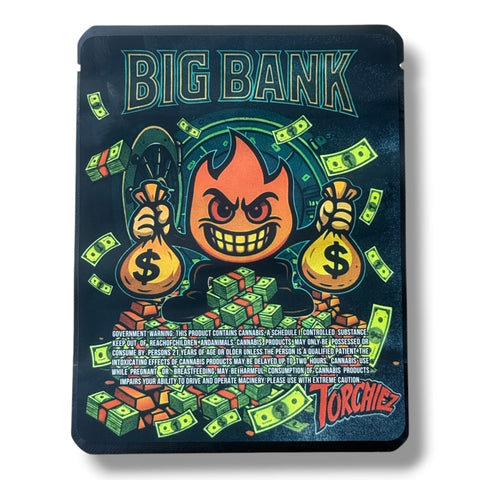 Torchiez Big Bank (Soft Sticker) Mylar Bag 3.5 Grams