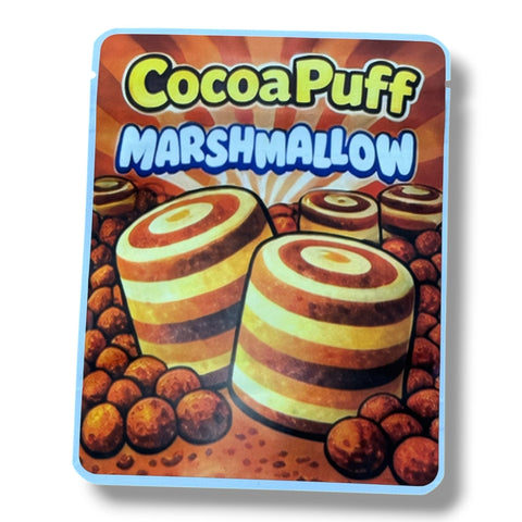 Sprinkles Cocoa Puff Marshmallow (Soft Sticker) With Stickers and Labels Mylar Bag 3.5 Grams