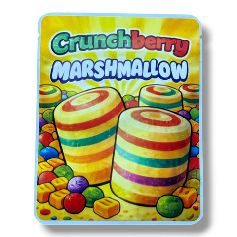 Sprinkles Crunchberry Marshmallow (Soft Sticker) With Stickers and Labels Mylar Bag 3.5 Grams