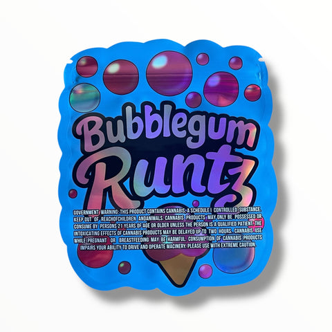 Bubblegum Runtz Mylar Bag 3.5 Grams