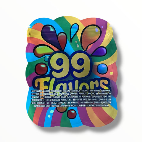 99 Flavors Mylar Bag 3.5 Grams