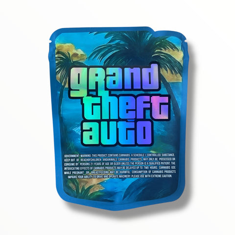 Grand Theft Auto Mylar Bag 3.5 Grams