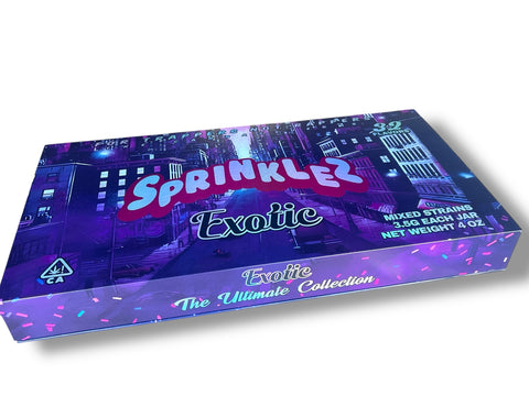 Sprinkles Variety Pack Glass Jars- 32 Different Glass Jars