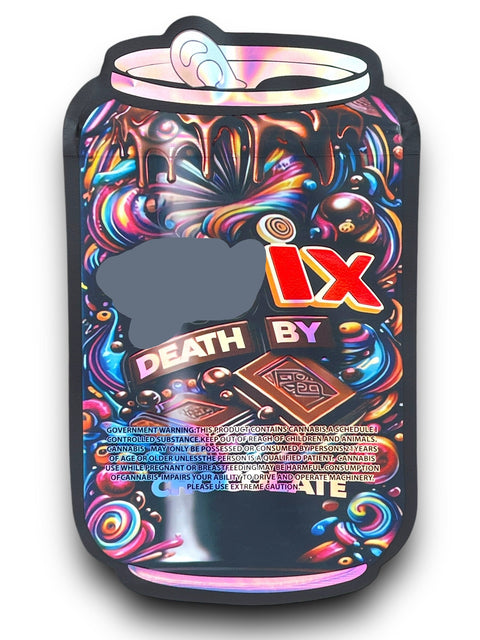 Wix Death By Chocolate Mylar Bag 3.5 Grams