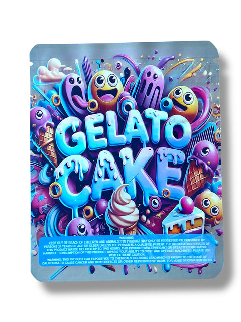 Gelato Cake Mylar Bag 3.5 Grams