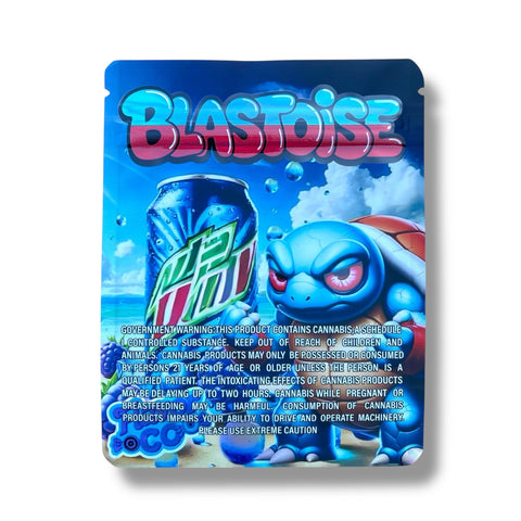 Blastoise Mylar Bag 3.5 Grams