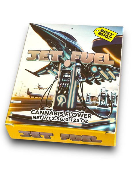 Jet Fuel Mylar Bag with Box 3.5 Grams