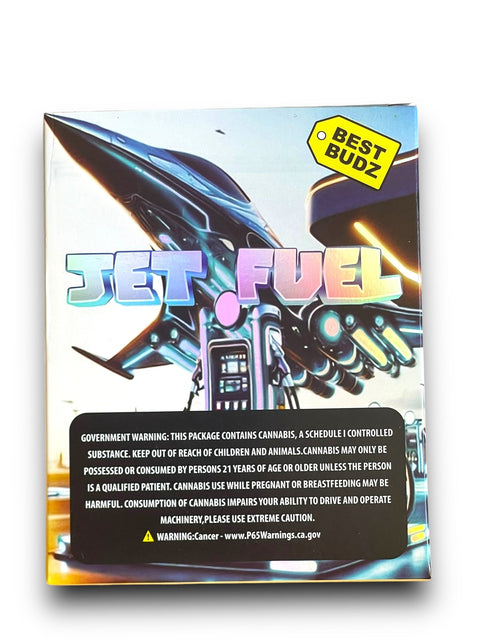 Jet Fuel Mylar Bag with Box 3.5 Grams