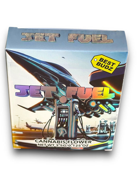 Jet Fuel Mylar Bag with Box 3.5 Grams