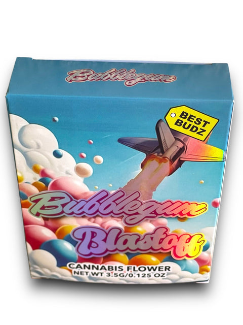 Bubblegum Blastoff Mylar Bag with Box 3.5 Grams