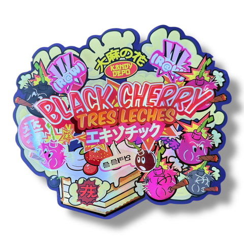 Kandy Depo Black Cherry Tres Leches Mylar Bag 3.5 Grams