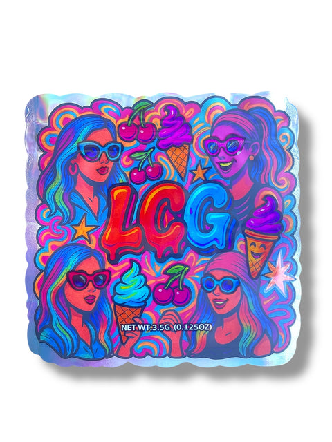 LCG Mylar Bag 3.5 Grams