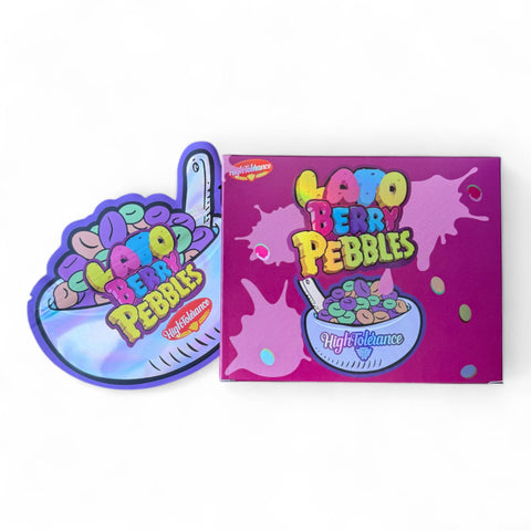 Lato Berry Pebbles Mylar Bag with Box 3.5 Grams
