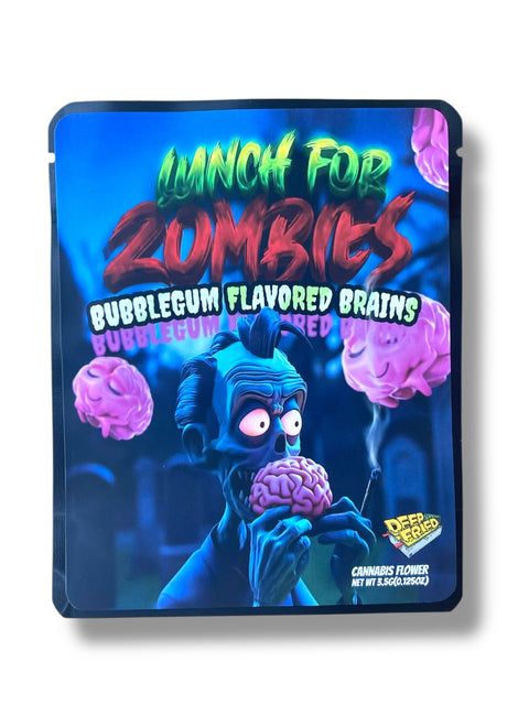 Lunch for Zombies Bubblegum Mylar Bag 3.5 Grams